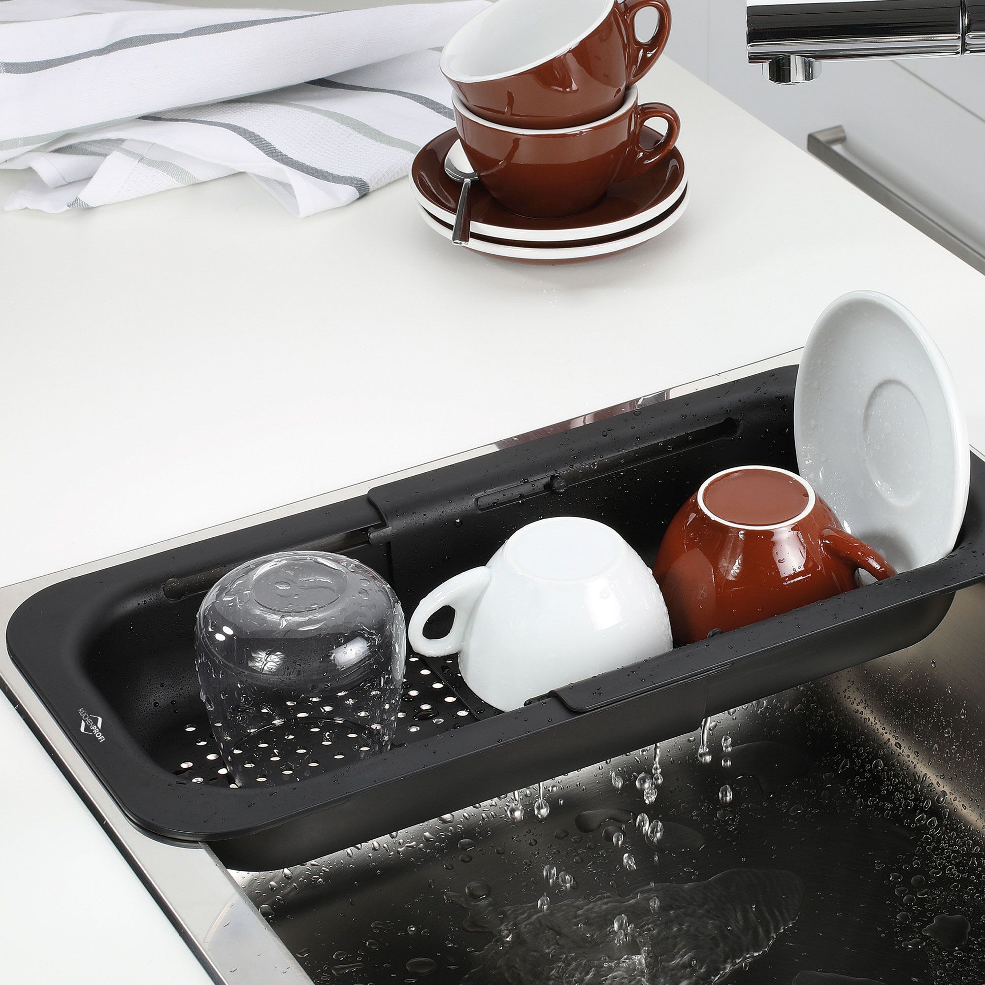 Küchenprofi - Pull-out sink strainer