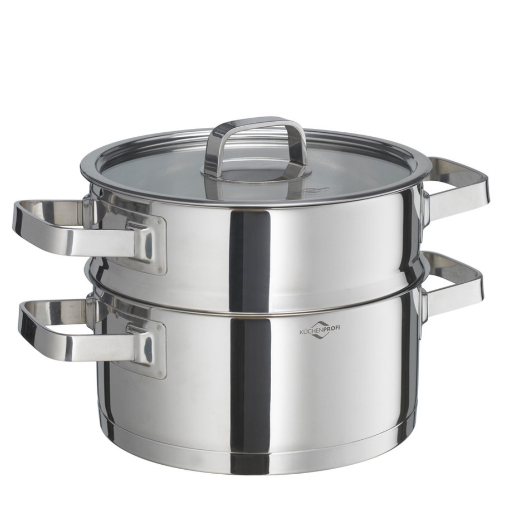 Küchenprofi - Stew pot with steamer SAN REMO