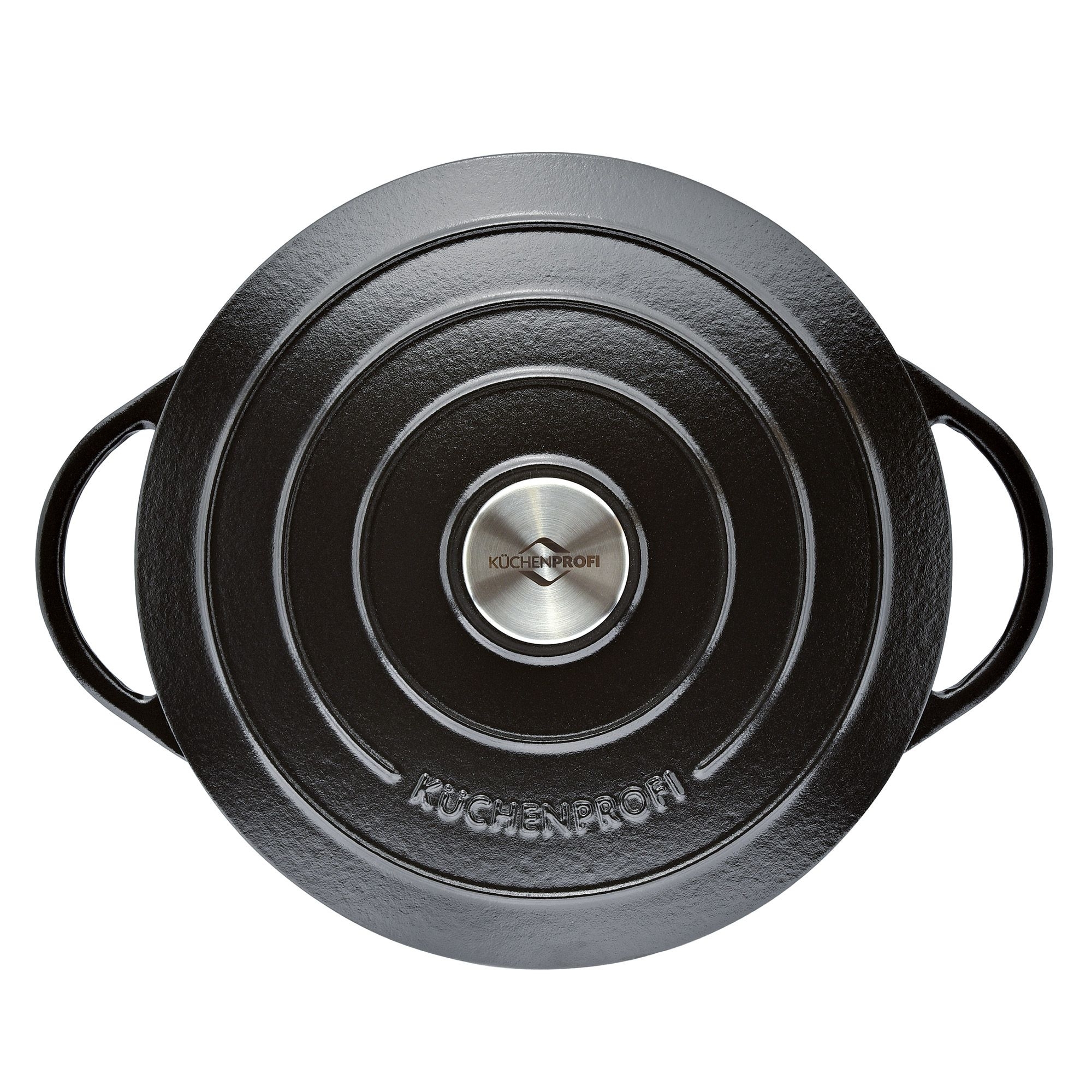 Küchenprofi - PROVENCE - round French Oven - black Küchenprofi - PROVENCE - round French Oven - black