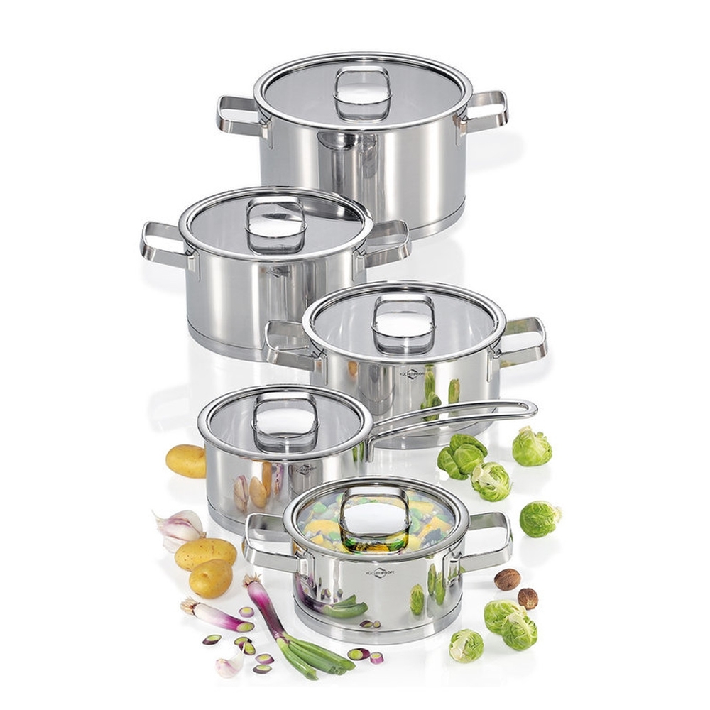 Küchenprofi - Pot set SAN REMO 5 pcs. Küchenprofi - Pot set SAN REMO 5 pcs.