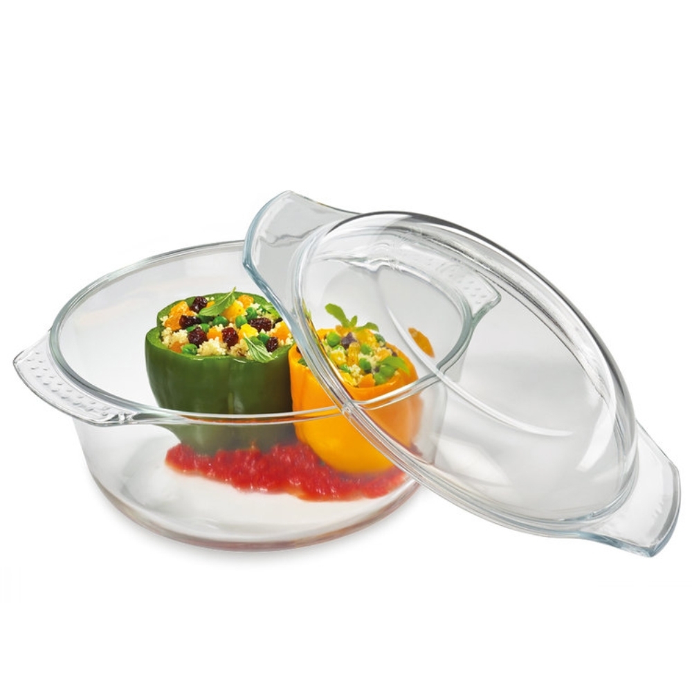 Küchenprofi - Auflaufform ELSASS - rund - 18 cm - mit Deckel