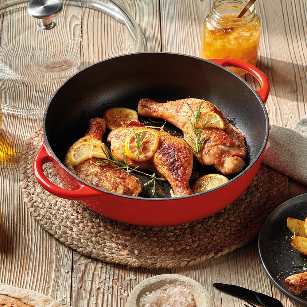 Küchenprofi - PROVENCE - Braising pot - classic red