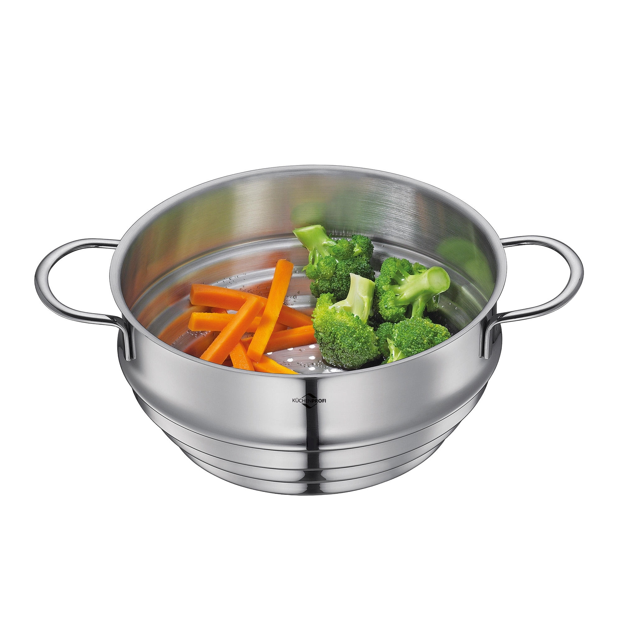 Küchenprofi COOK steamer insert 16-20 cm with veg
