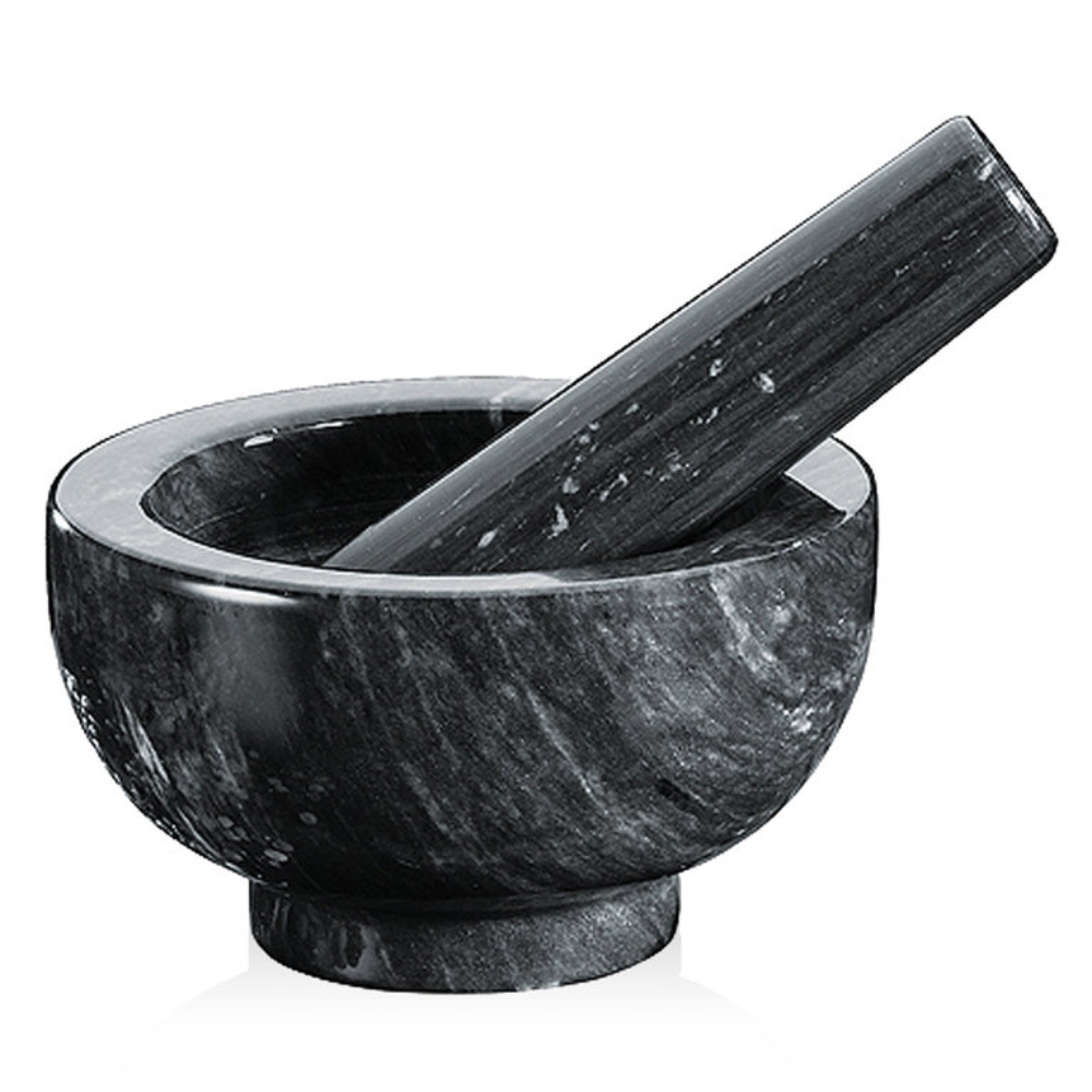 Küchenprofi - Mörser Marmor schwarz - 11 cm