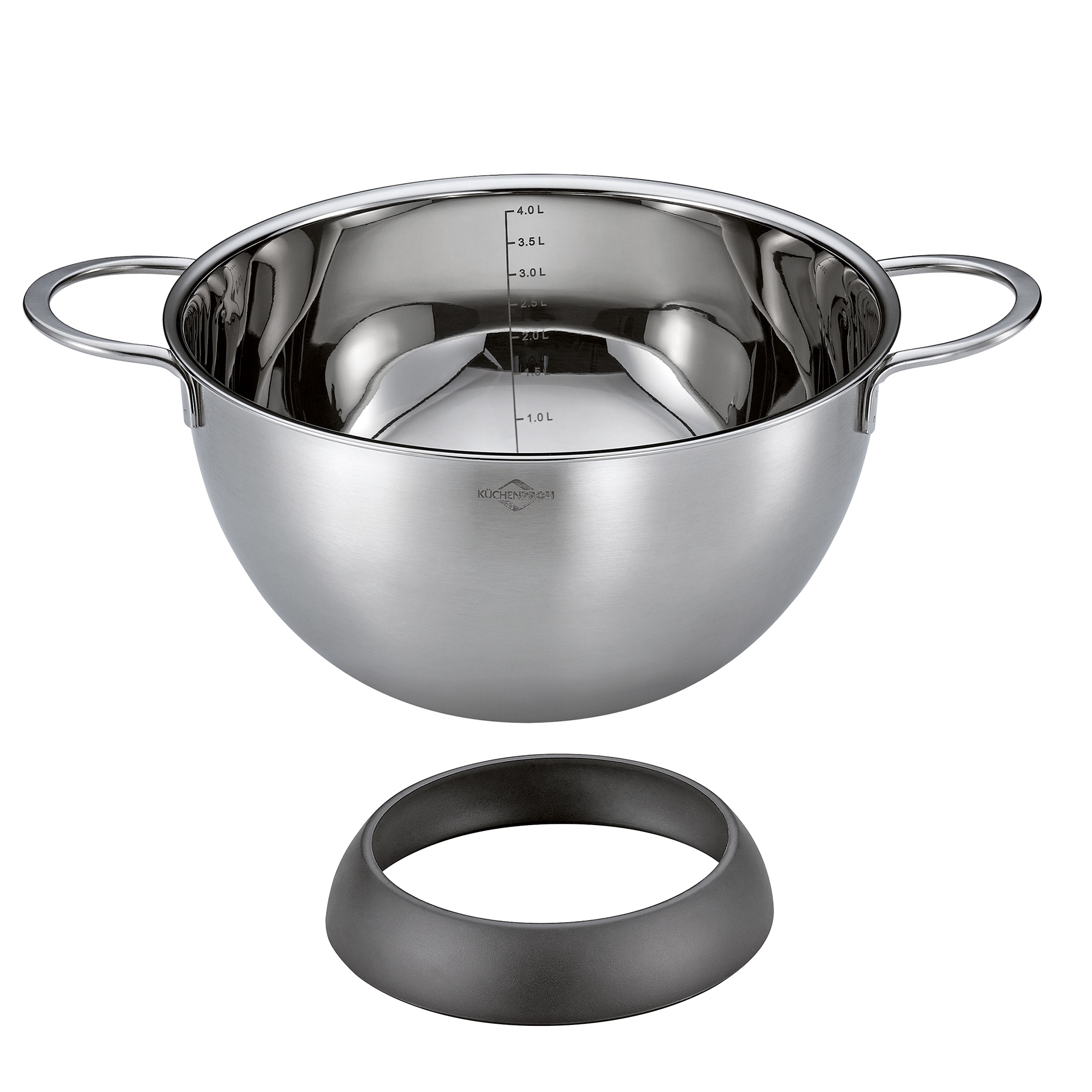 Küchenprofi - Mixing Bowl with Stand Ring DELUXE - Ø 24 cm