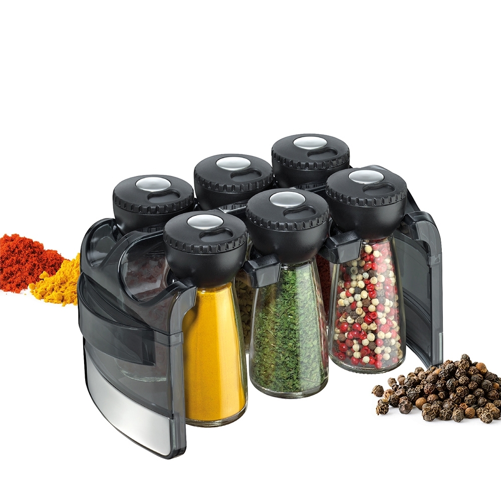 Küchenprofi - spice rack 6 jars
