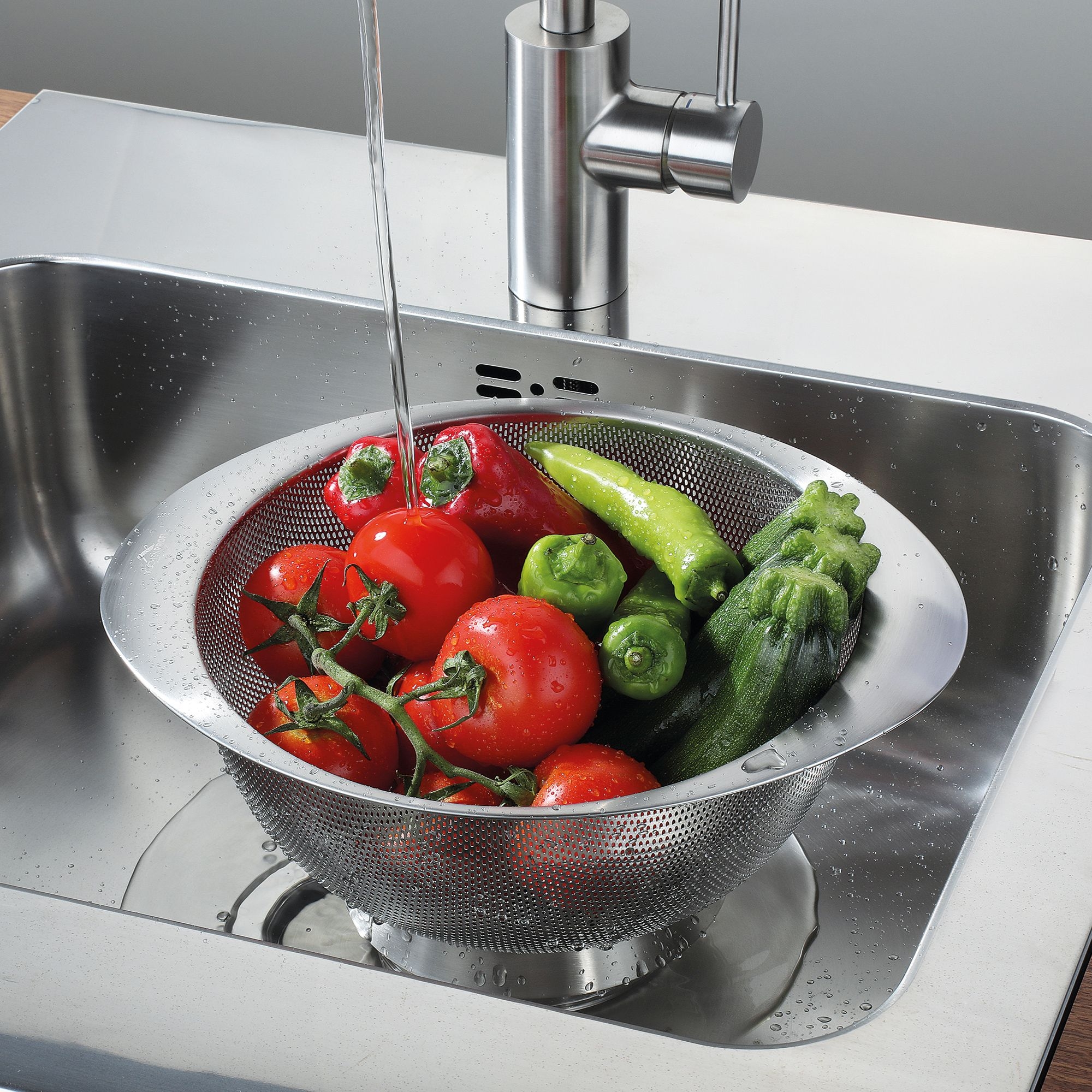 Küchenprofi - Seiher mit Standfuß DELUXE - 26 cm