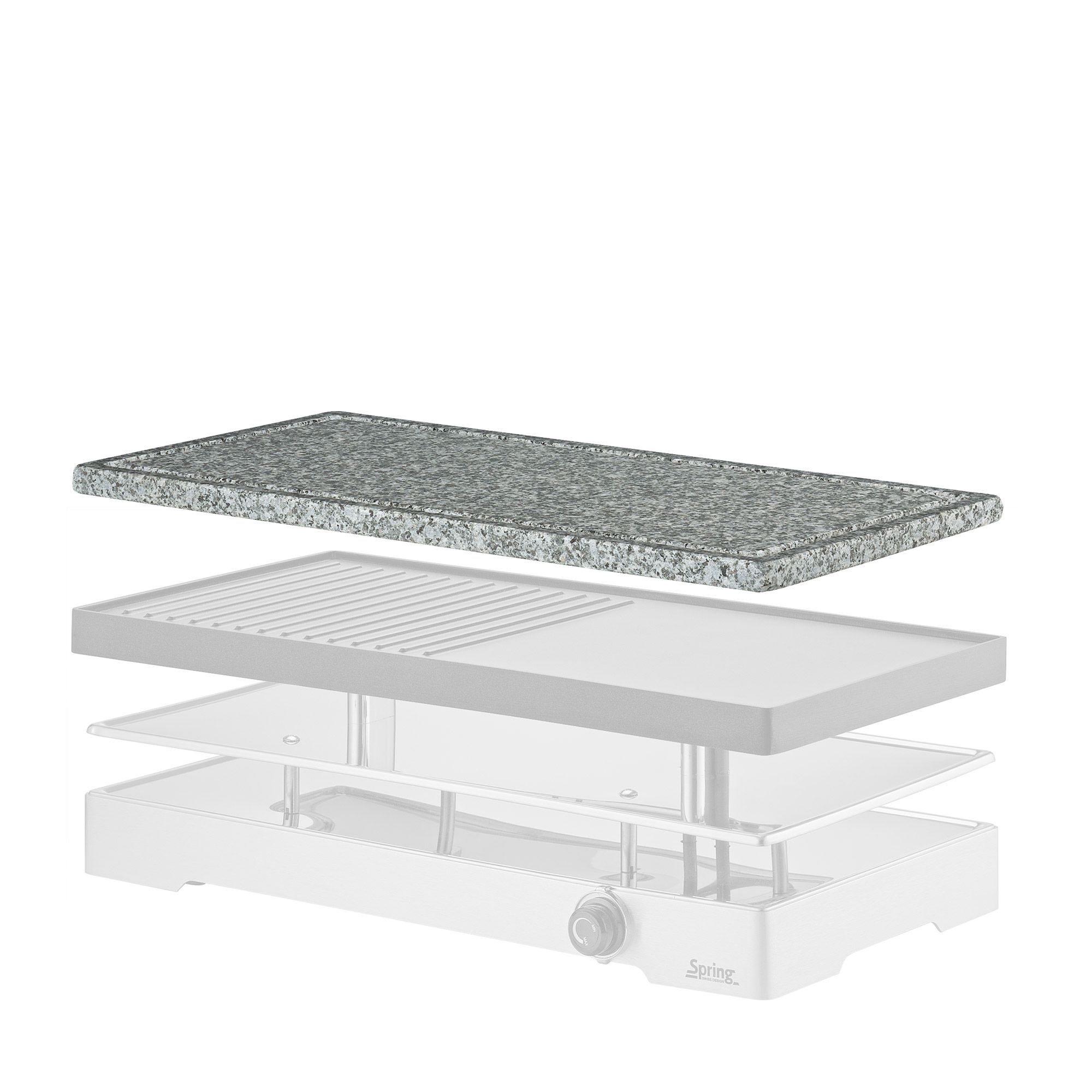 Spring - Steinplatte RACLETTE8 CLASSIC DUO
