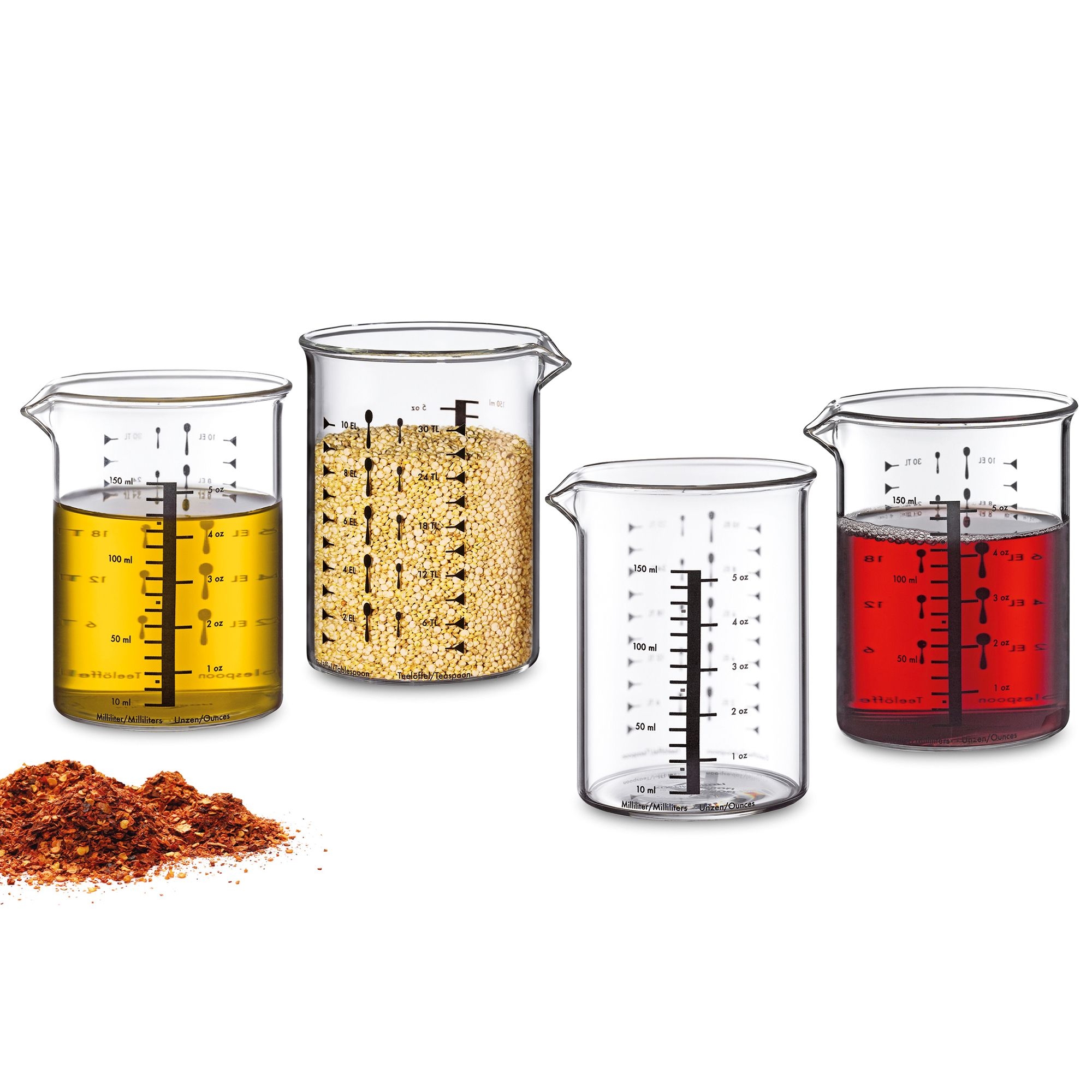 Küchenprofi - Messbecher - Borosilikatglas - 150 ml