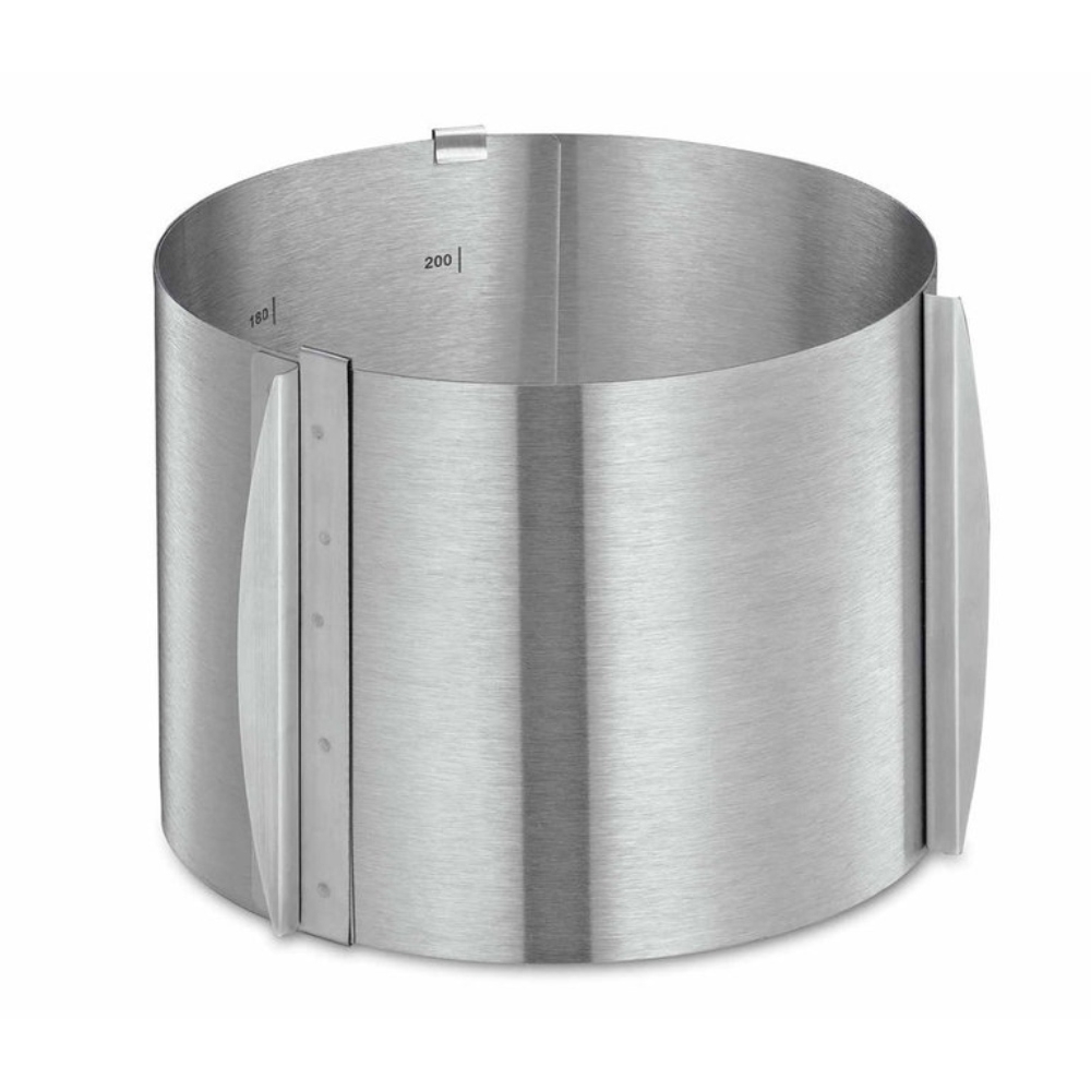 Küchenprofi - Cake ring adjustable, round - BAKE