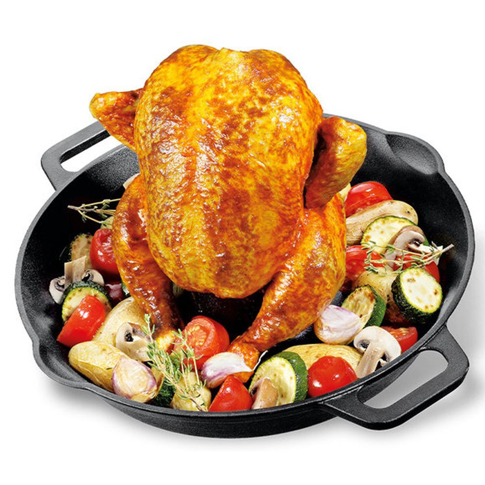 Küchenprofi - BBQ - Chicken roaster cast iron