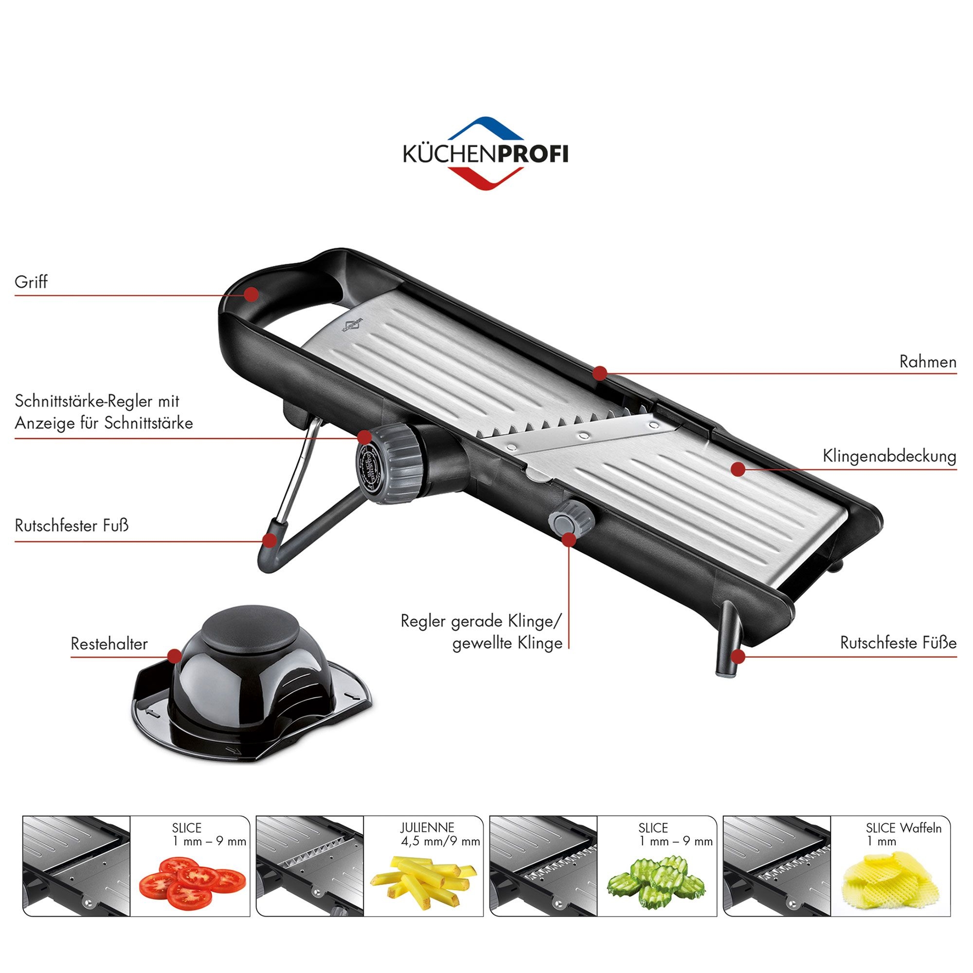 Küchenprofi - Gemüsehobel COMFORT Küchenprofi - Gemüsehobel COMFORT
