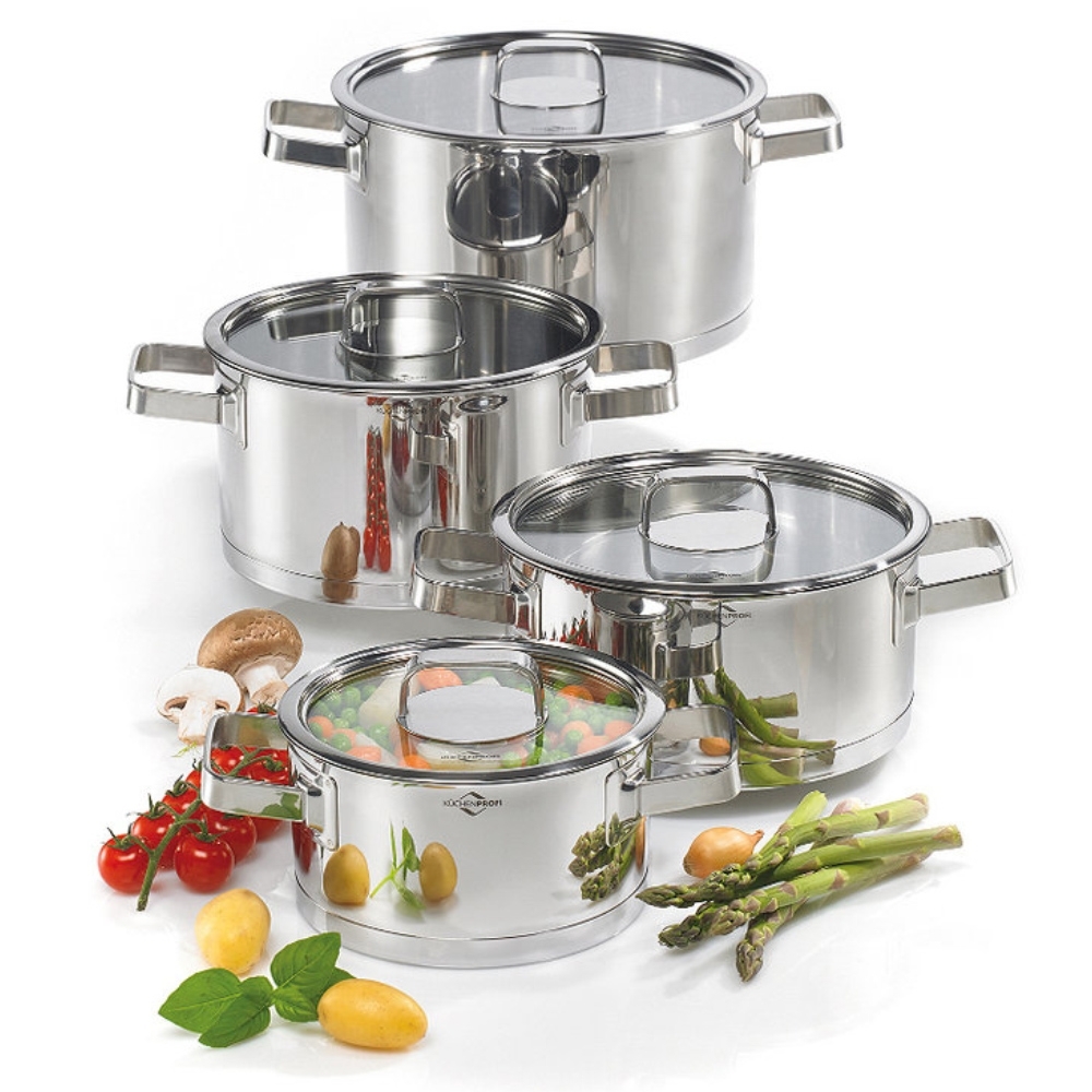 Küchenprofi - Pot set SAN REMO 4 pcs. Küchenprofi - Pot set SAN REMO 4 pcs.