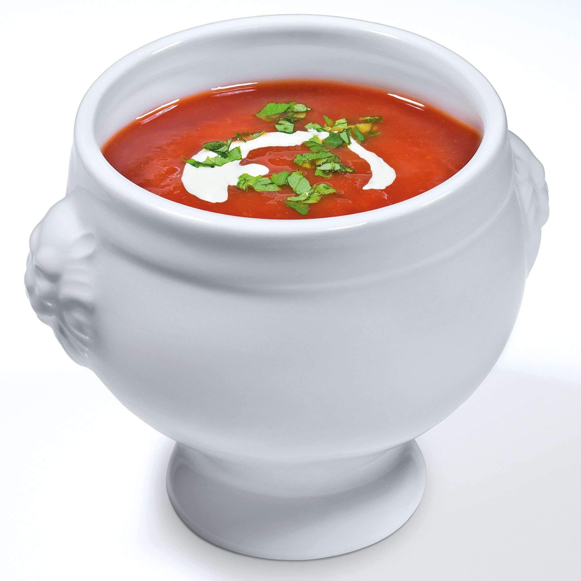 Küchenprofi - Löwenkopf-Terrine - 450 ml - weiß