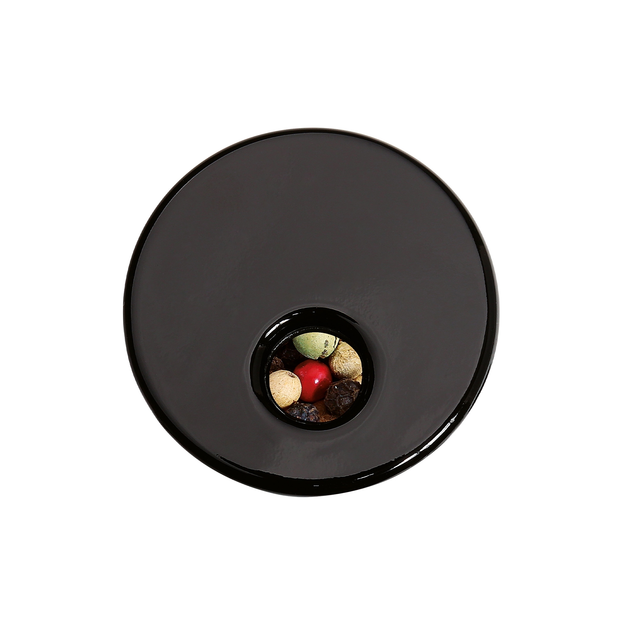 Küchenprofi Gewürzkarussell RONDO mit 8 Gewürzgläsern schwar