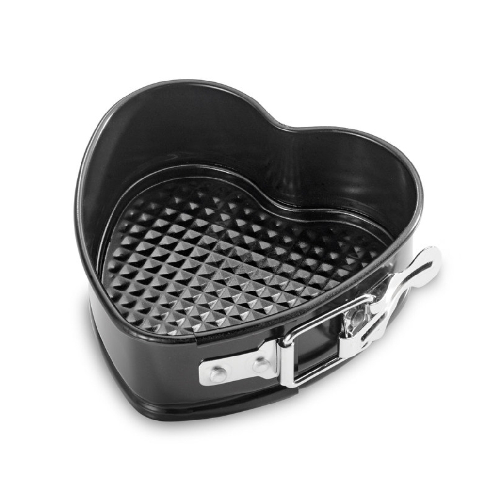 Küchenprofi - Springform pan Heart - black