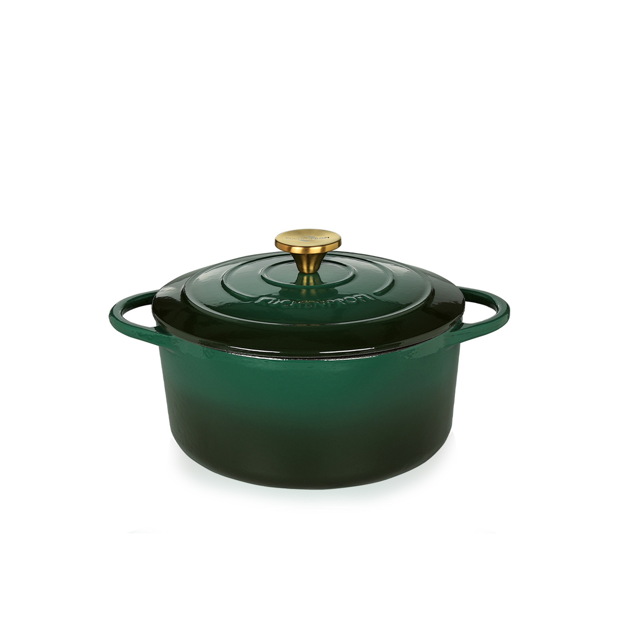 Küchenprofi - PROVENCE - round roasting pot - racing green