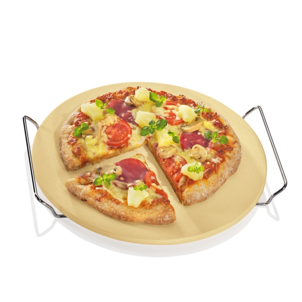 Küchenprofi - Pizza stone with base Ø 30 cm