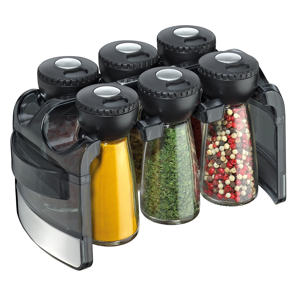Küchenprofi - spice rack 6 jars