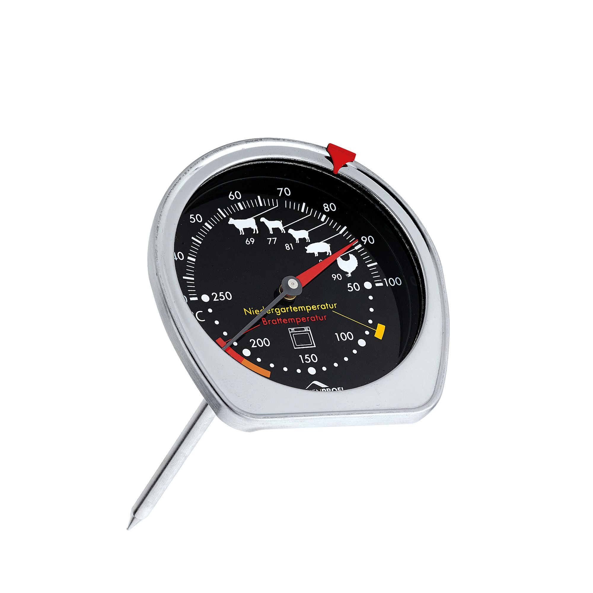 Küchenprofi - Roasting thermometer Oven / frying - black