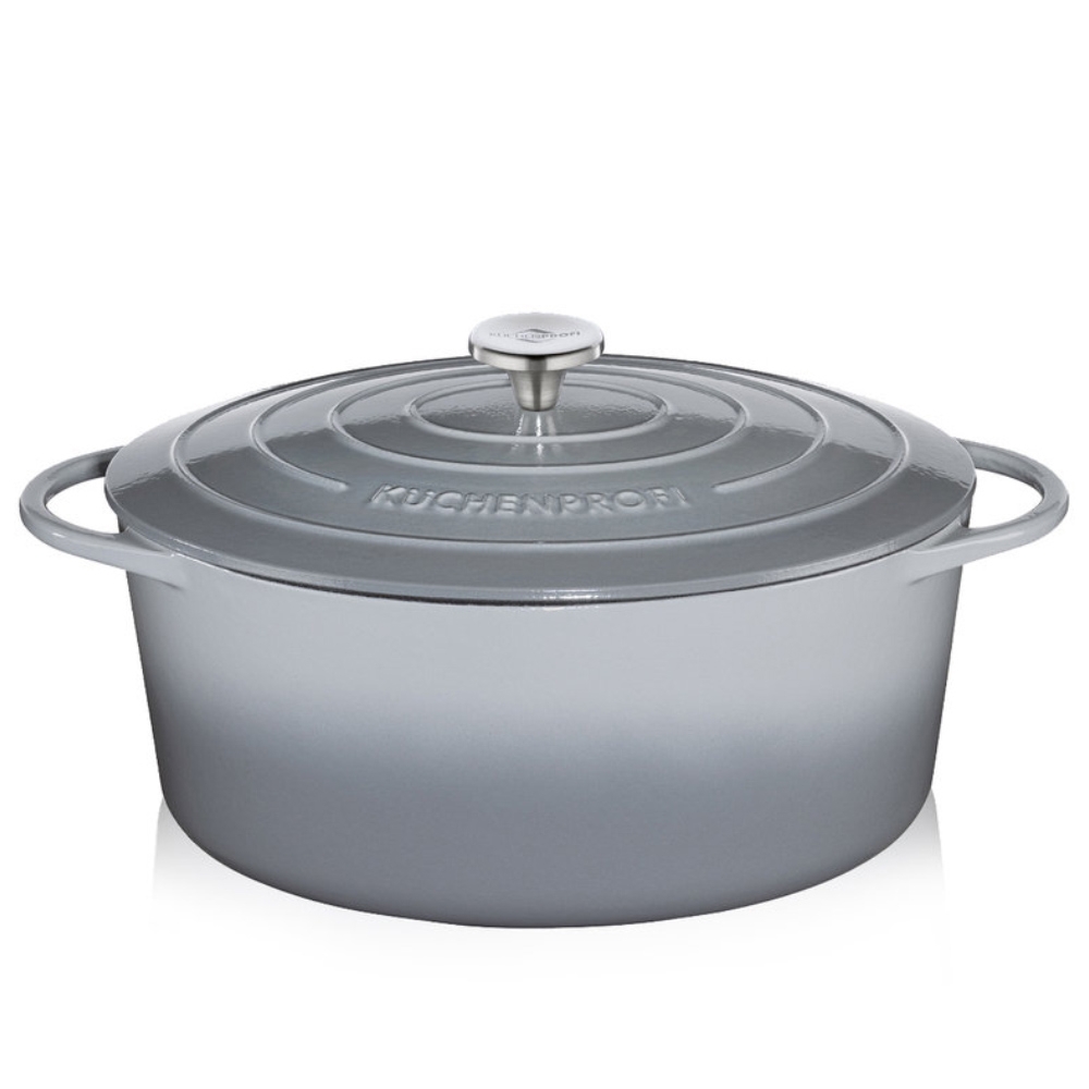 Küchenprofi - PROVENCE - oval French Oven - grey