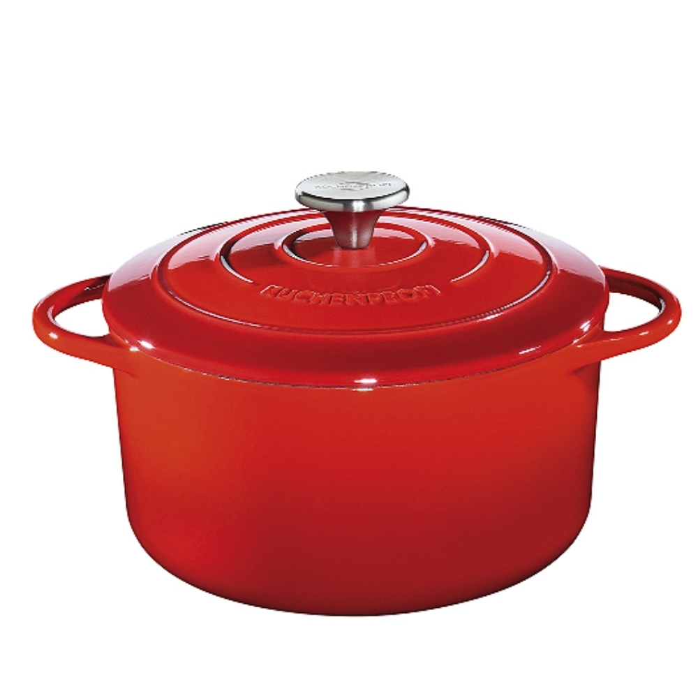 Küchenprofi - PROVENCE - round French Oven - red